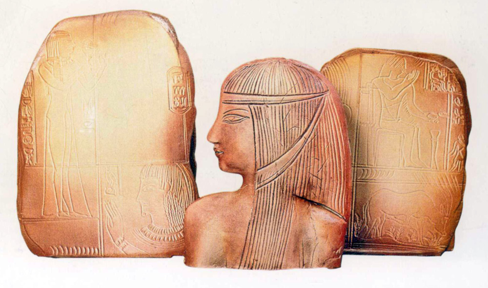 Декоративна композиція «Парафраз на тему Єгипту». 1987. Шамот, солі, ліплення